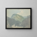 Matlock High Tor - John Warwick Smith — gerahmtes Bild an der Wand