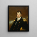 Commodore Oliver Hazard Perry - John Wesley Jarvis — gerahmtes Bild an der Wand