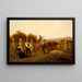 Oktober - John Whetten Ehninger — gerahmtes Bild an der Wand