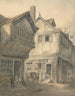 Alte Häuser in St. Albans - John Whichelo — Ansicht des Kunstwerks