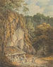 Karrier der Schiefergrube in Widecombe, Devon - John White Abbott — Ansicht des Kunstwerks