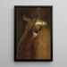 Ein Sonnenstrahl - John White Alexander — gerahmtes Bild an der Wand