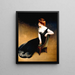 Portrait de Mme V. Mme Herman Duryea - John White Alexander — gerahmtes Bild an der Wand