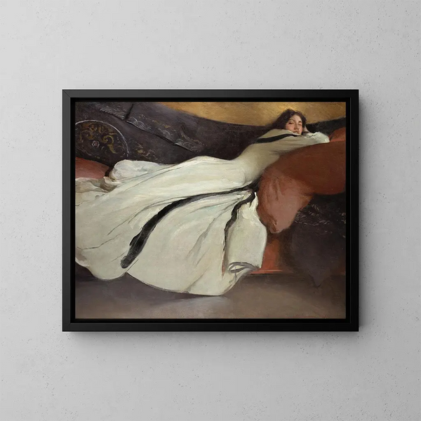 Repos - John White Alexander — gerahmtes Bild an der Wand