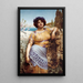 Tänzerin ionisch - John William Godward — gerahmtes Bild an der Wand