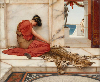 La Dispute - John William Godward — Ansicht des Kunstwerks