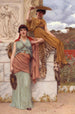 Warten auf den Umzug - John William Godward — Ansicht des Kunstwerks