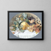 Naturstillleben mit Früchten - John William Hill — gerahmtes Bild an der Wand