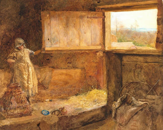 Der Heuboden - John William North — Ansicht des Kunstwerks