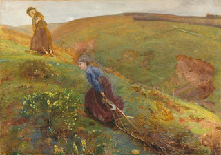 John William North - The Wood Gatherers.webp