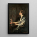 Portrait Christiana Lily Macdonald - John William Schofield — gerahmtes Bild an der Wand