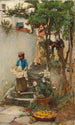 Orangenhain - John William Waterhouse — Ansicht des Kunstwerks