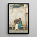 Rêveries - John William Waterhouse — gerahmtes Bild an der Wand