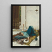 Sanftmut des Nichtstuns - John William Waterhouse — gerahmtes Bild an der Wand