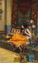Im Harem Eine Odaliske - John William Waterhouse — Ansicht des Kunstwerks
