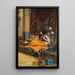 Im Harem Eine Odaliske - John William Waterhouse — gerahmtes Bild an der Wand