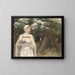 Matilda - John William Waterhouse — gerahmtes Bild an der Wand