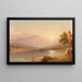 Sonnenaufgang im Hudson-Tal - John Williamson — gerahmtes Bild an der Wand