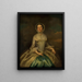 Mme William Peartree Smith - John Wollaston — gerahmtes Bild an der Wand