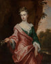 Portrait von Lucy Sherard, Tochter des Grafen von Harborough und Ehefrau des Herzogs von Rutland - John Zachary Kneller — Ansicht des Kunstwerks