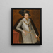 Portrait de Jacques Ier - John de Critz — gerahmtes Bild an der Wand