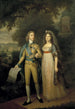 Gustave IV Adolphe 1778-1837 König von Schweden und Frédérique Dorothée Wilhelmine 1781-1826 Prinzessin von Baden Königin von Schweden - Jonas Forsslund — Ansicht des Kunstwerks