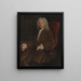 François zweiter Graf von Godolphin - Jonathan Richardson der Ältere — gerahmtes Bild an der Wand