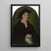 Joris Vezeleer - Joos van Cleve — gerahmtes Bild an der Wand