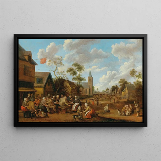 Joost Cornelisz Droochsloot - A village feast.webp