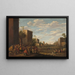 Loger les Pauvres - Joost Cornelisz Droochsloot — gerahmtes Bild an der Wand