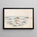 Planche 43, quinze poissons - Joris Hoefnagel — gerahmtes Bild an der Wand
