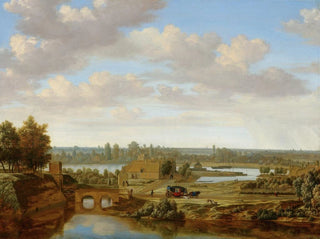 Joris van der Haagen - Panorama near Arnhem with the Rhine Gate.webp