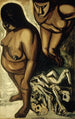 Frauen der Serie Los teules - José Clemente Orozco — Ansicht des Kunstwerks