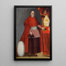 Bartholomé Fabro y Palacios, Bischof von Huamanga - José Núñez de Sotomayor — gerahmtes Bild an der Wand