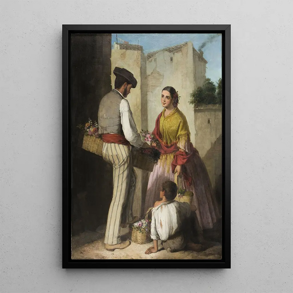 Jos Roldn - Flower Seller.webp