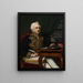 Portrait von Moritz Kaiserfeld von Blagatinschegg - Josef Allmer — gerahmtes Bild an der Wand