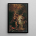 Saint Sébastien et les femmes - Josef Anton Mesmer — gerahmtes Bild an der Wand