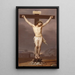 Christus am Kreuz - Josef Arnold der Ältere — gerahmtes Bild an der Wand