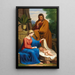Die Heilige Familie - Josef Arnold der Ältere — gerahmtes Bild an der Wand