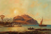 Ansicht der Bucht von Palermo mit dem Monte Pellegrino - Josef Carl Berthold Püttner — Ansicht des Kunstwerks