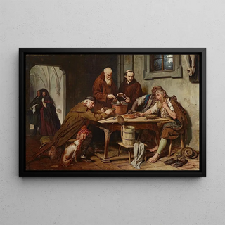 Josef Danhauser - Die Klostersuppe.webp