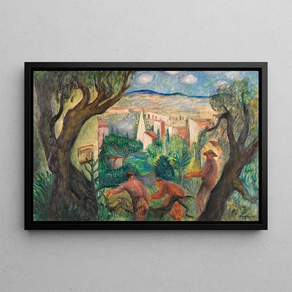 Josef Eberz - Sommertag in der Campagna.webp