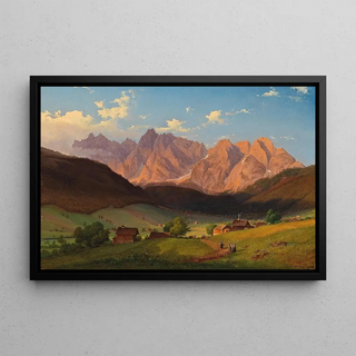 Josef Feid - A view of Triglav in Slovenia.webp