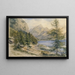 Lac Leopoldsteiner - Josef Höger — gerahmtes Bild an der Wand