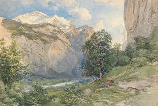 Josef Hger - The Lauterbrunnen valley with Jungfrau.webp