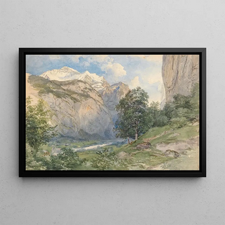 Josef Hger - The Lauterbrunnen valley with Jungfrau.webp