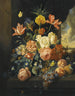 Stillleben mit Tulpen, Rosen und Früchten - Josef Holstayn — Ansicht des Kunstwerks