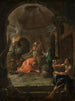 Der König Saul und die Hexe von Endor - Josef Ignaz Mildorfer — Ansicht des Kunstwerks