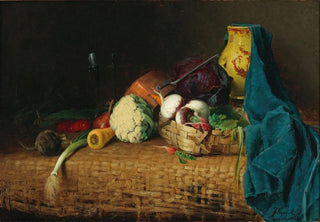 Josef Kinzel - Kchenstillleben mit Tonkrug.webp