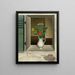 Stillleben - Josef Mangold — gerahmtes Bild an der Wand